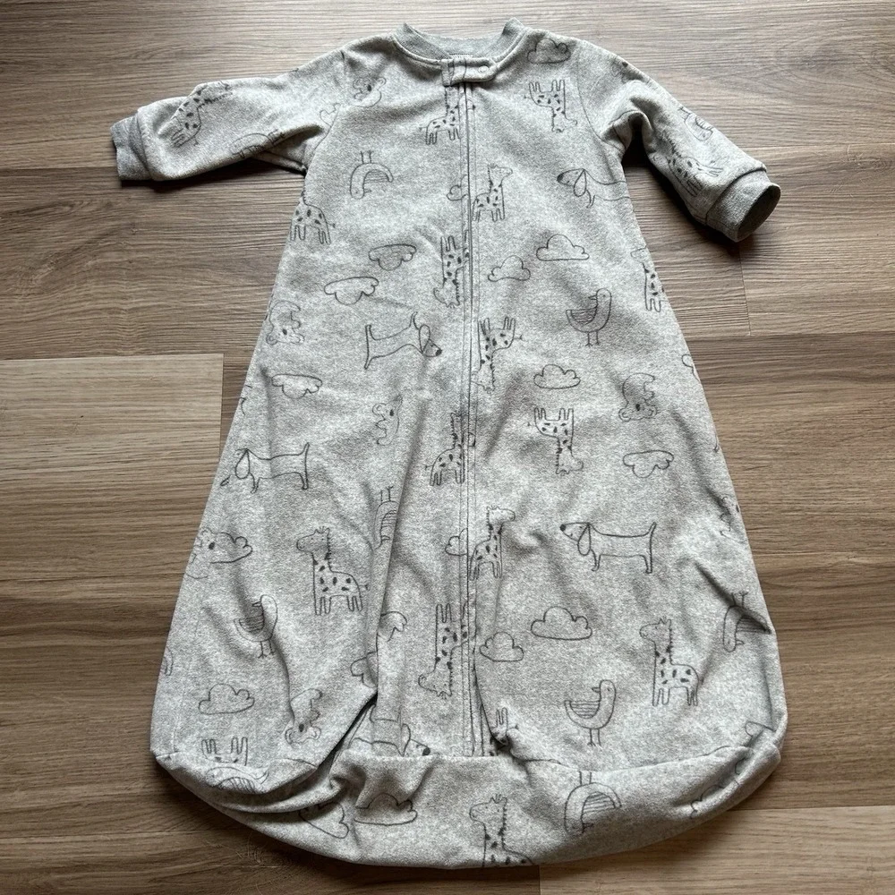 Lot Of 5 Baby Girls Sleep Sacks Size‎ Medium 6-12 Months EUC!! Zipadee-Zip